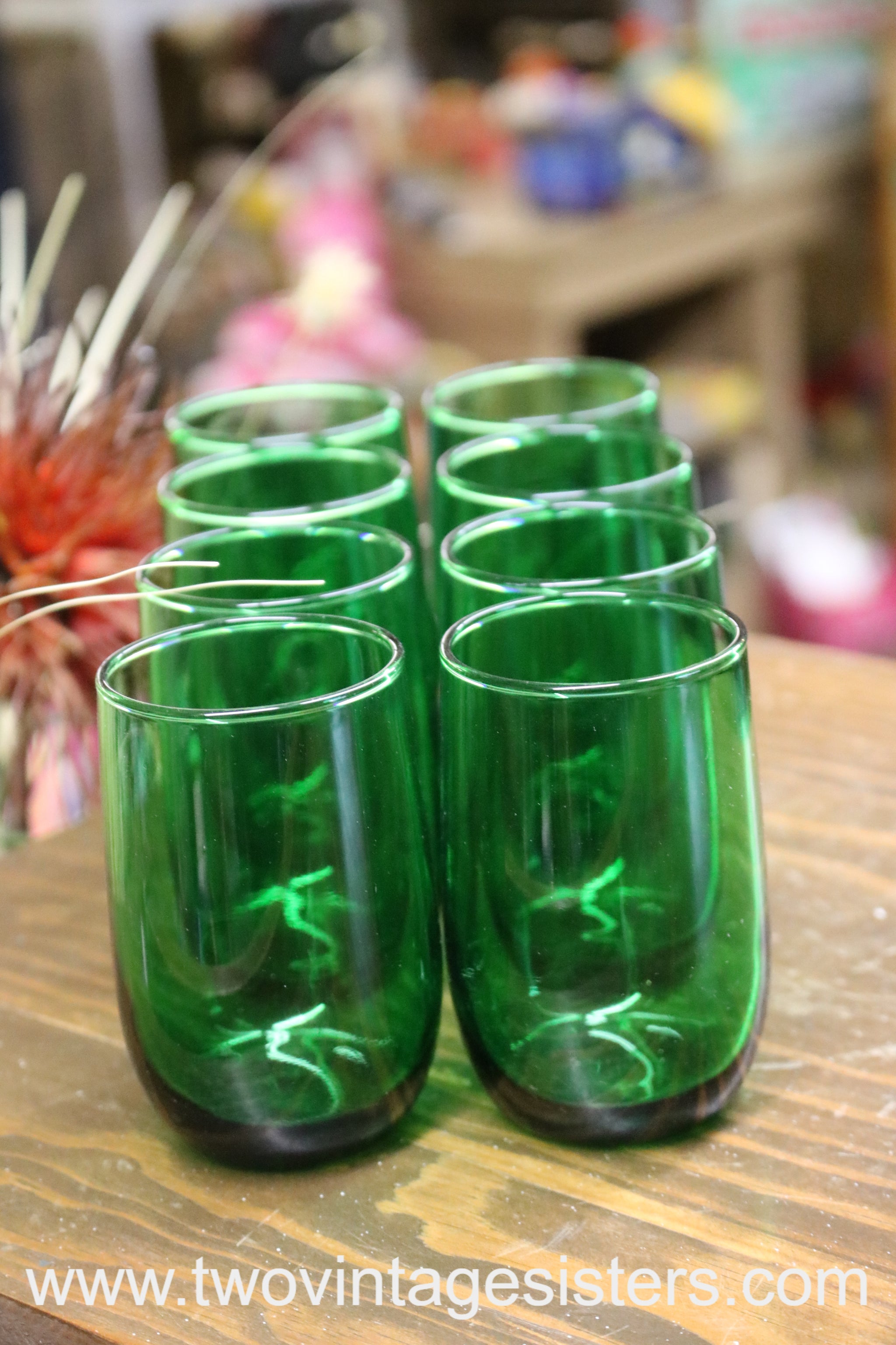 Anchor hocking buy green glasses