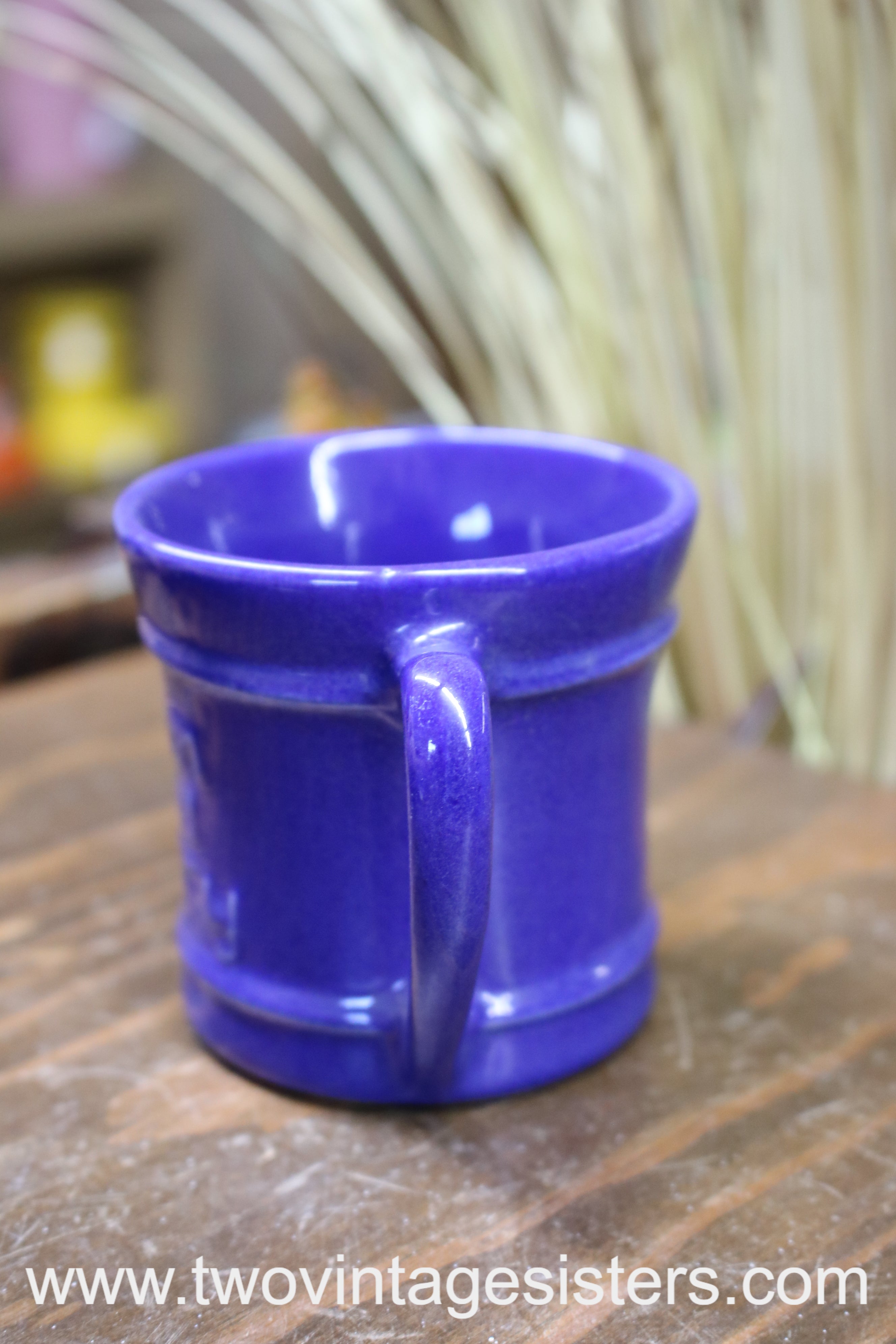 BLUE CRYSTAL RESIN Coffee Mug by LALUVARTByLorrie