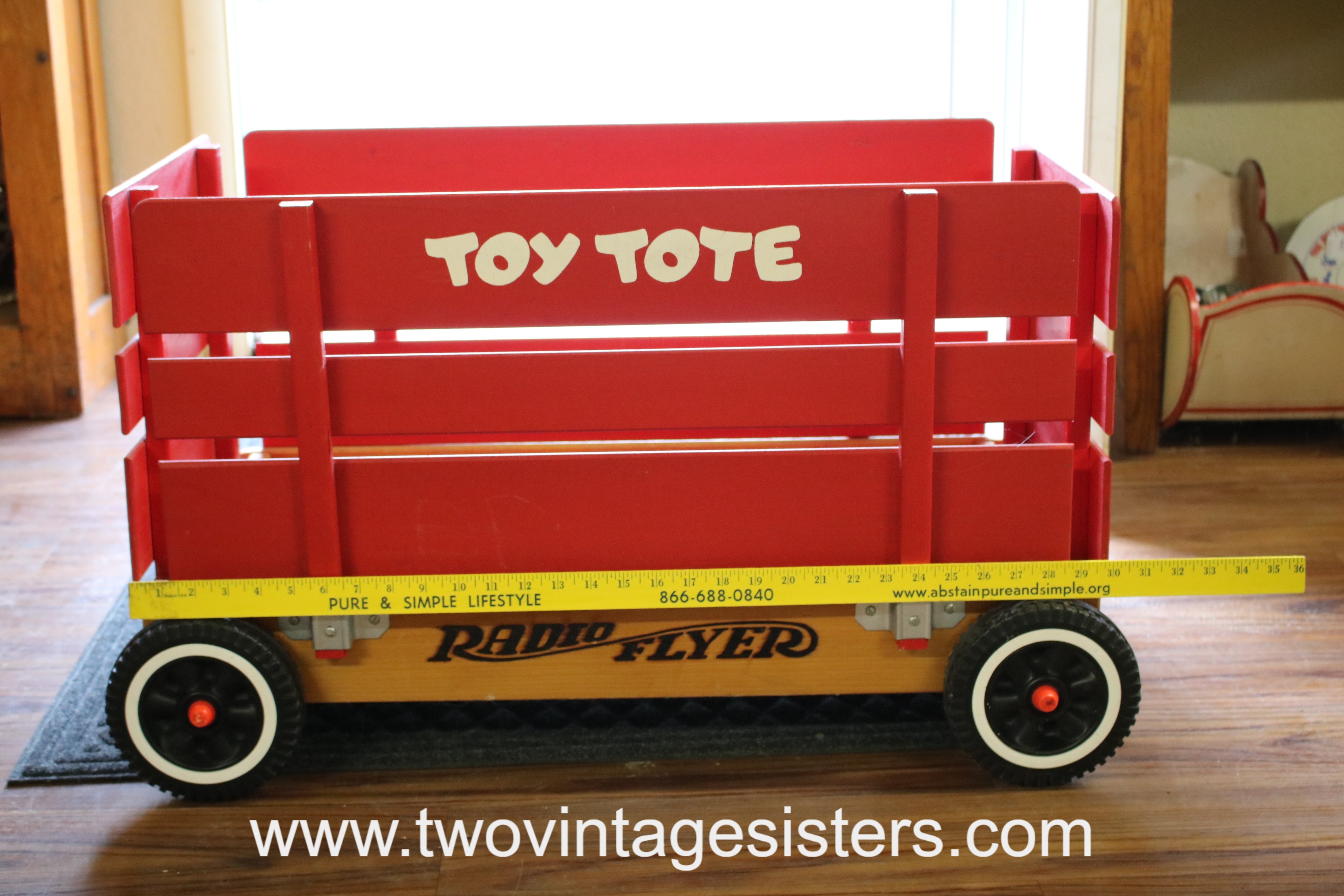 Radio flyer sales toy tote