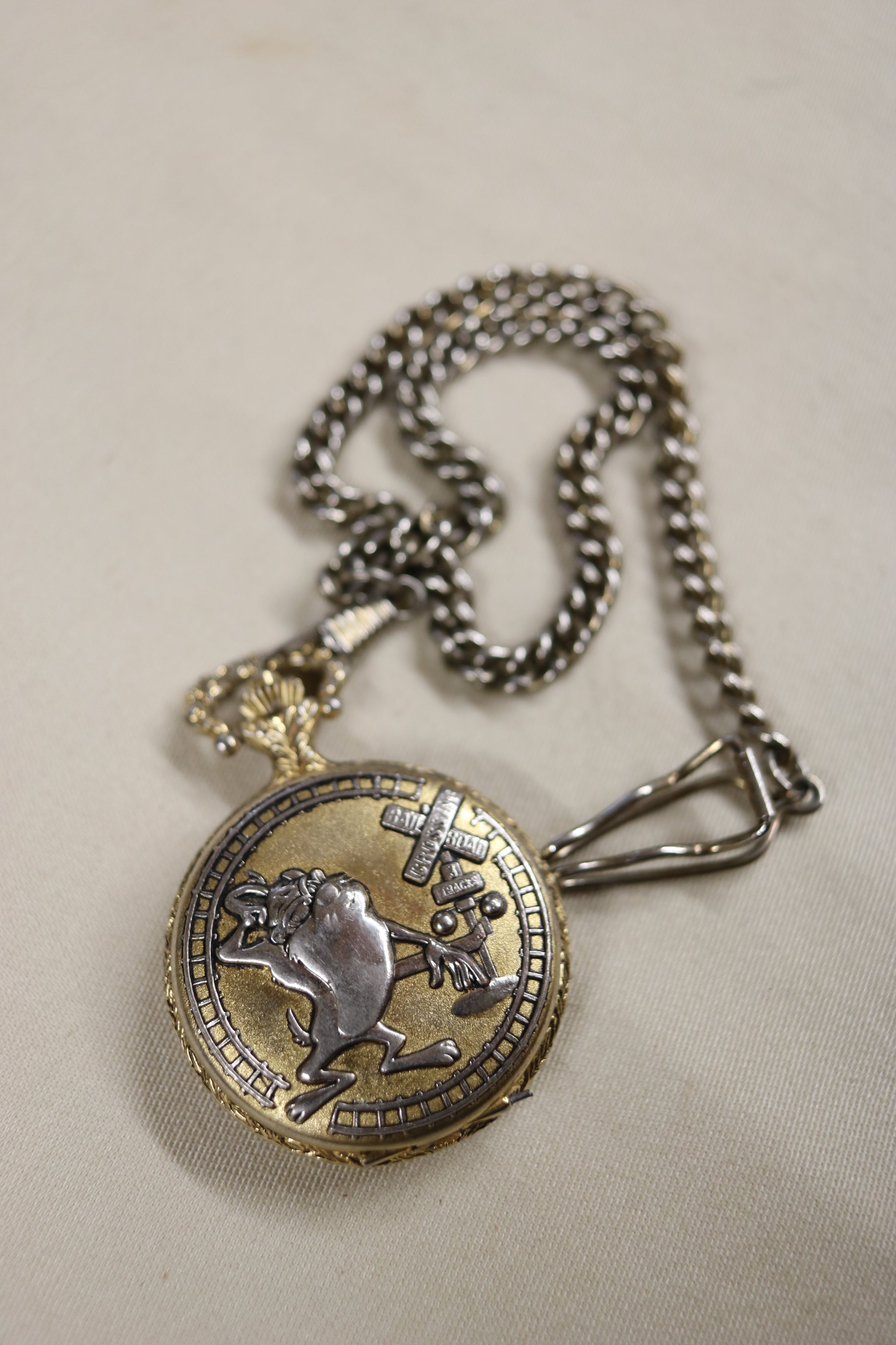 1996 Acme Tasmanian Devil Armitron Pocket Watch