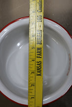 Load image into Gallery viewer, Vintage Federal Vouge Enameled Ware Soup Bowl Basin Pot Handled
