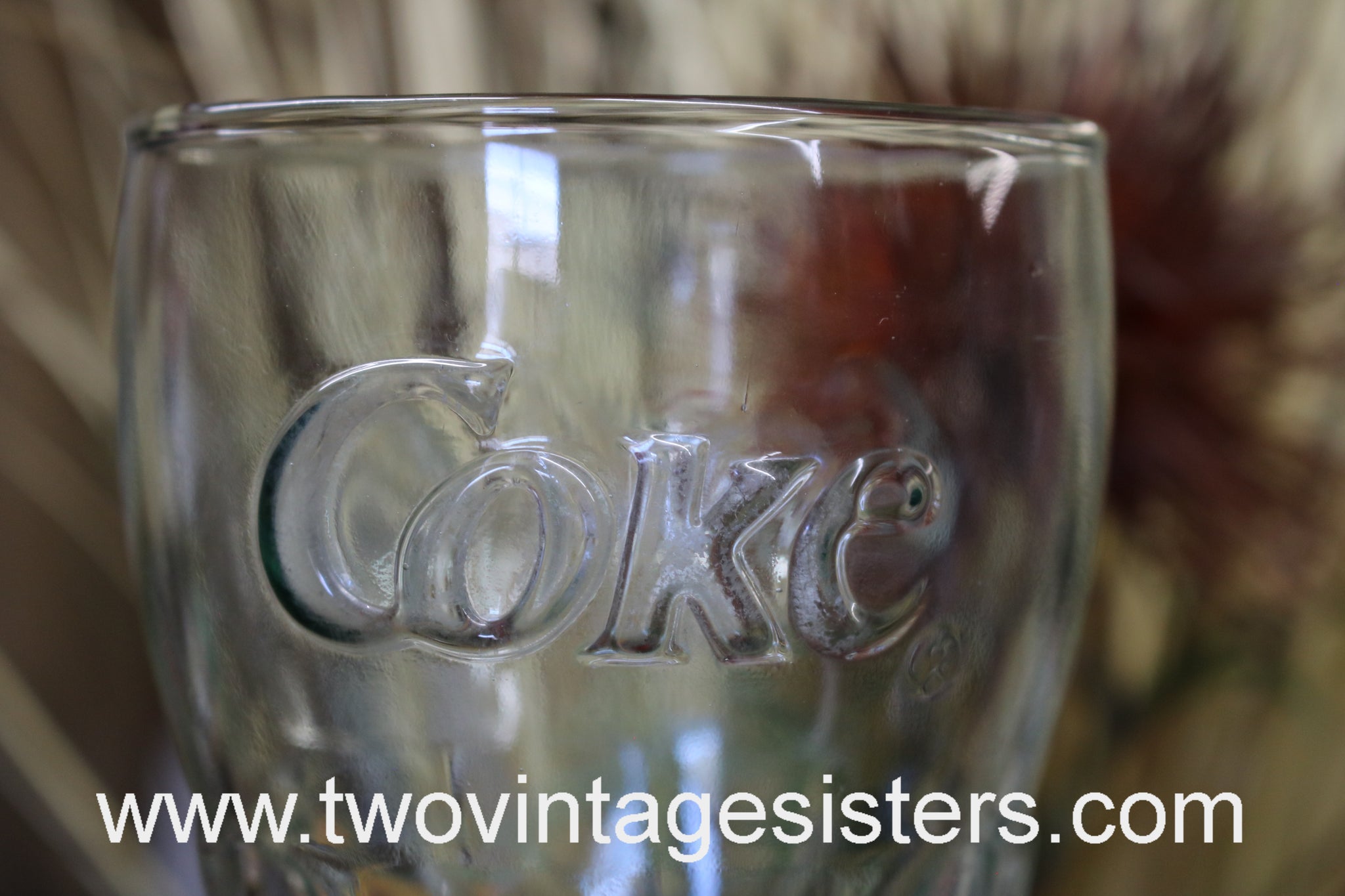 Vintage Coke Coca Cola Glasses