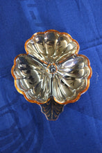 Load image into Gallery viewer, JEANNETTE 3 Part Clover Shape Candy Dish Doric Iridescent
