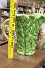 Load image into Gallery viewer, Monterey Collection Green Bamboo Leaf 10&quot; Pitcher
