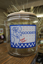 Load image into Gallery viewer, Pillsbury Dough Boy Anchor Hocking Glass Canister Poppin Fresh Cookie Jar

