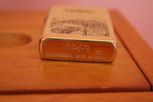 Load image into Gallery viewer, Doral Zippo 1996 Welcome To Tobaccoville NC Brass Lighter Sealed
