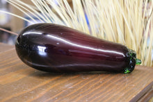 Load image into Gallery viewer, Vintage Handblown Glass Egg Plant
