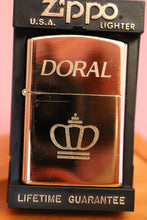 Load image into Gallery viewer, Vintage Doral Gold Chrome Firebird Zippo Style Lighter
