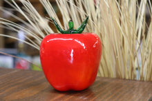 Load image into Gallery viewer, Vintage Handblown Glass Red Apple
