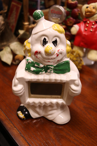 Vintage McCoy Clown Bank USA #1007 w/Front Viewing Window