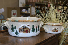 Load image into Gallery viewer, St. Nicholas Square Heartland Casserole Dish &amp; Handled Soup Bowl
