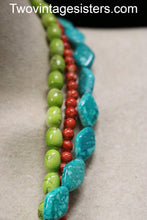 Load image into Gallery viewer, Premier Designs Three Strand Multi Color Necklace
