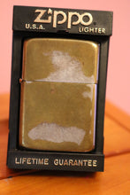 Load image into Gallery viewer, Vintage Zippo USMC Camouflage Green 1964 Flip Top GI Trench Lighter
