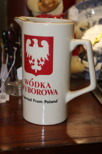 WODKA WYBOROWA VODKA WHISKEY PITCHER