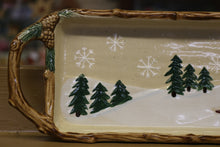 Load image into Gallery viewer, St. Nicholas Square Heartland Rectangular Treat Serving Tray

